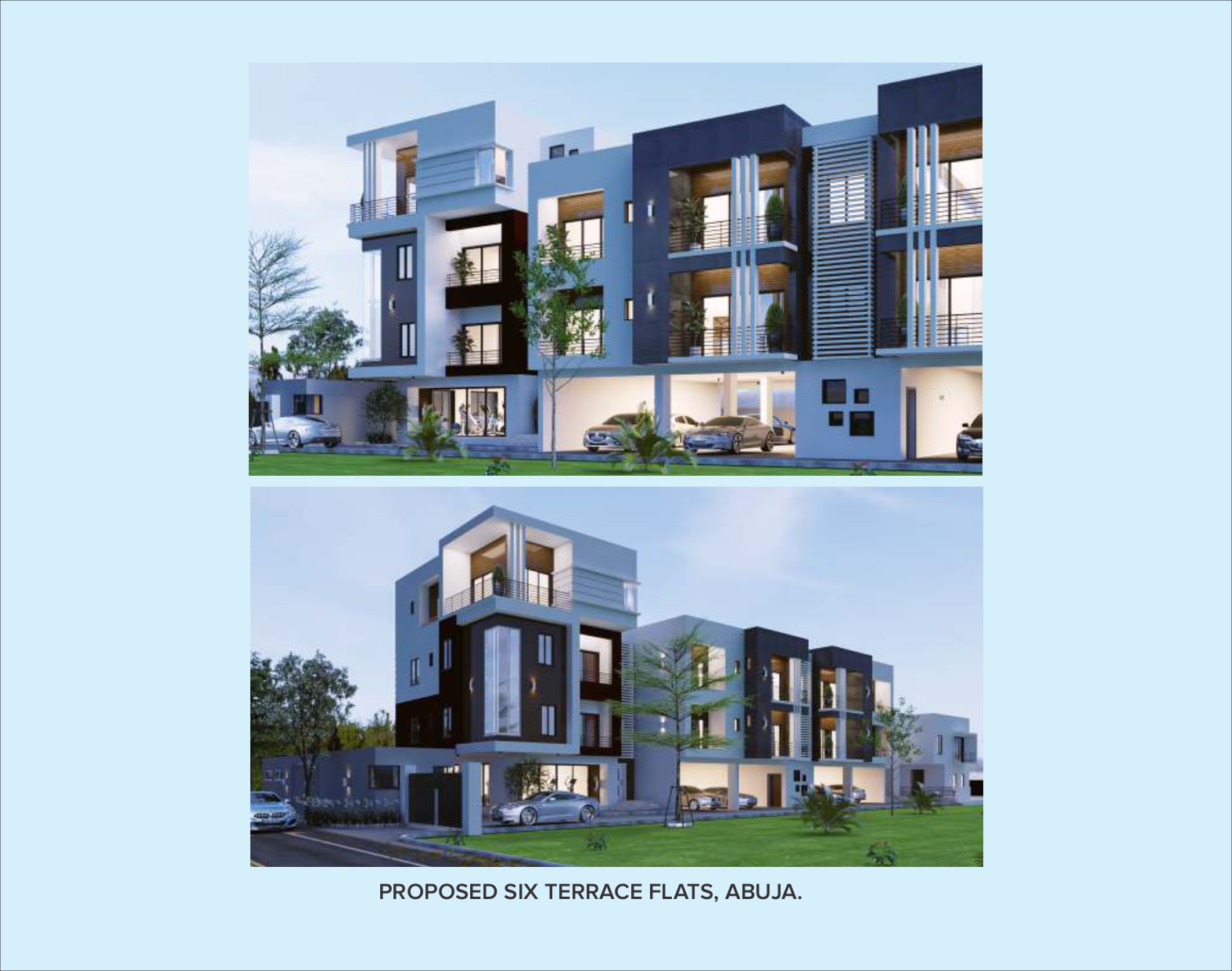 Proposed Six Terrace Flats